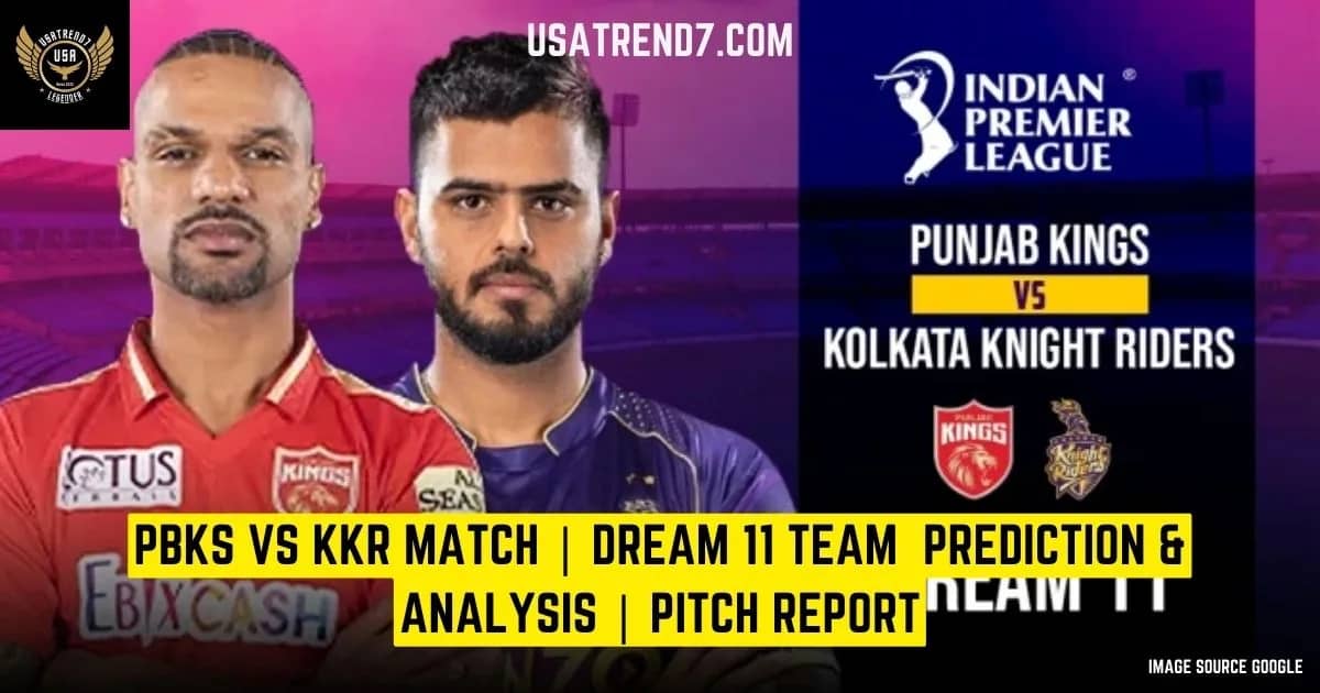 PBKS VS KKR MATCH