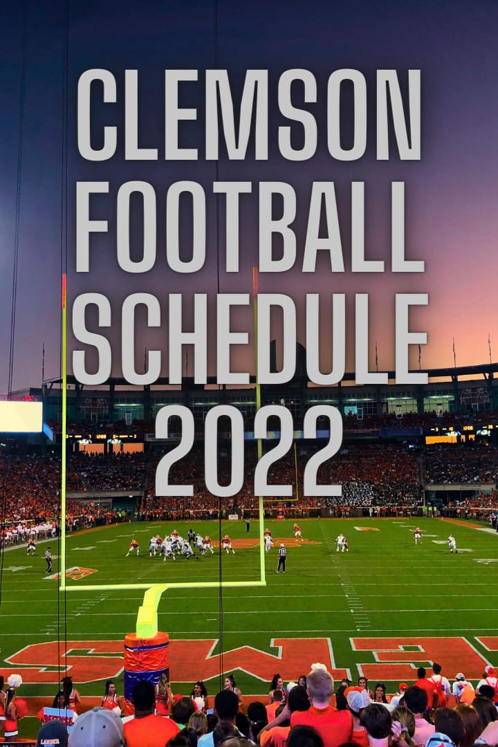 Clemson football schedule 2022